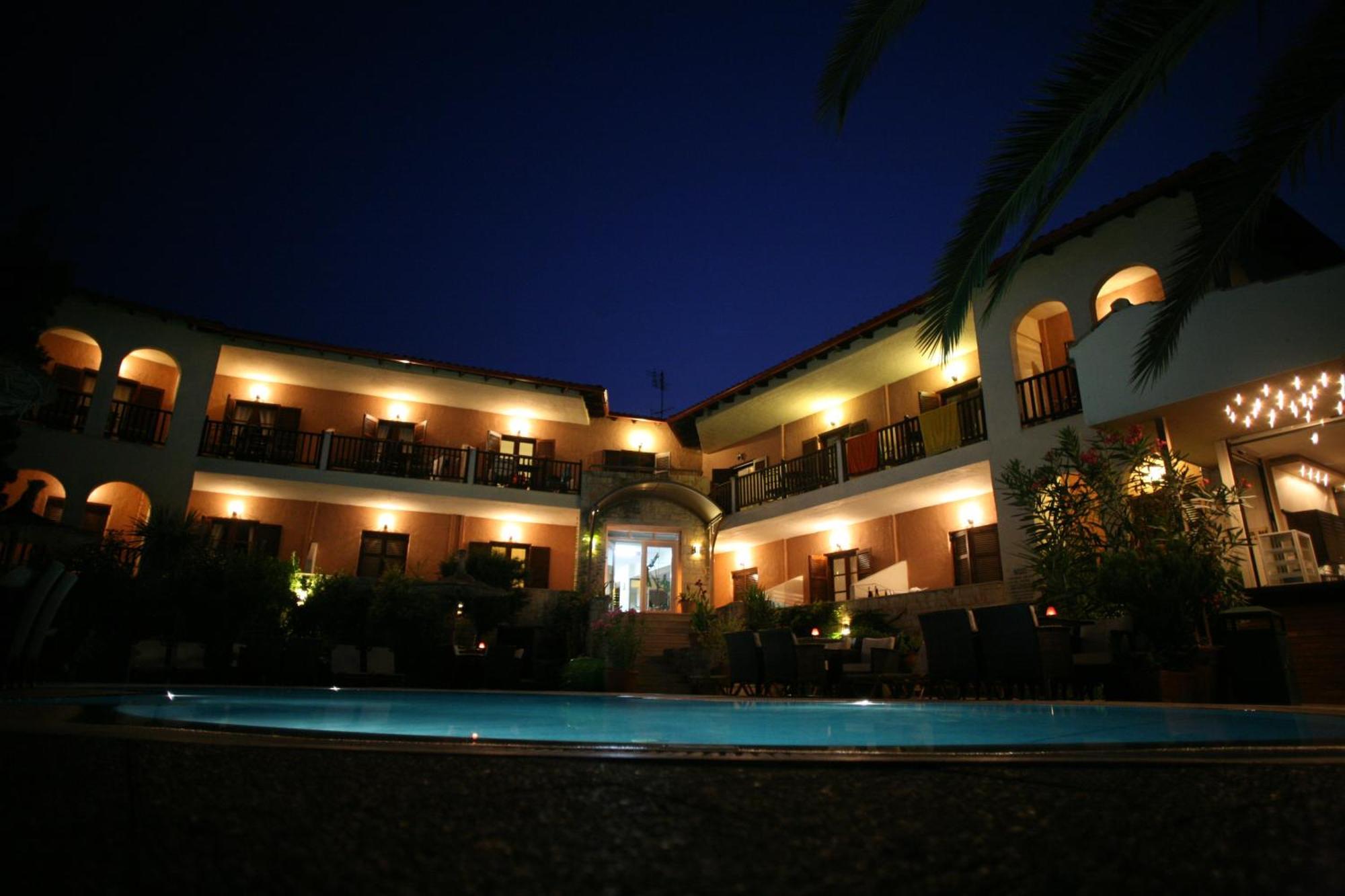 Stamos Hotel Afytos Exteriör bild