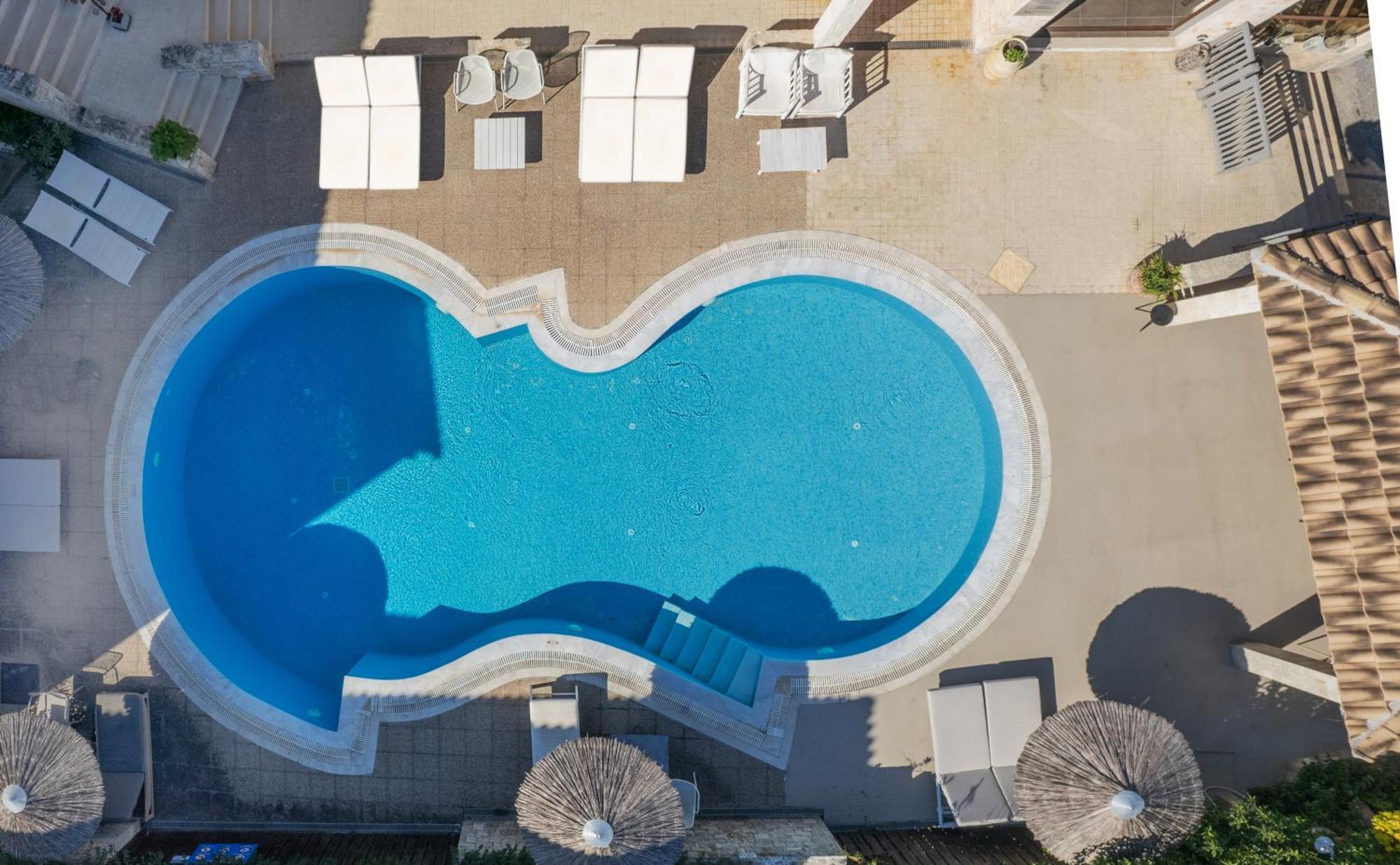 Stamos Hotel Afytos Exteriör bild