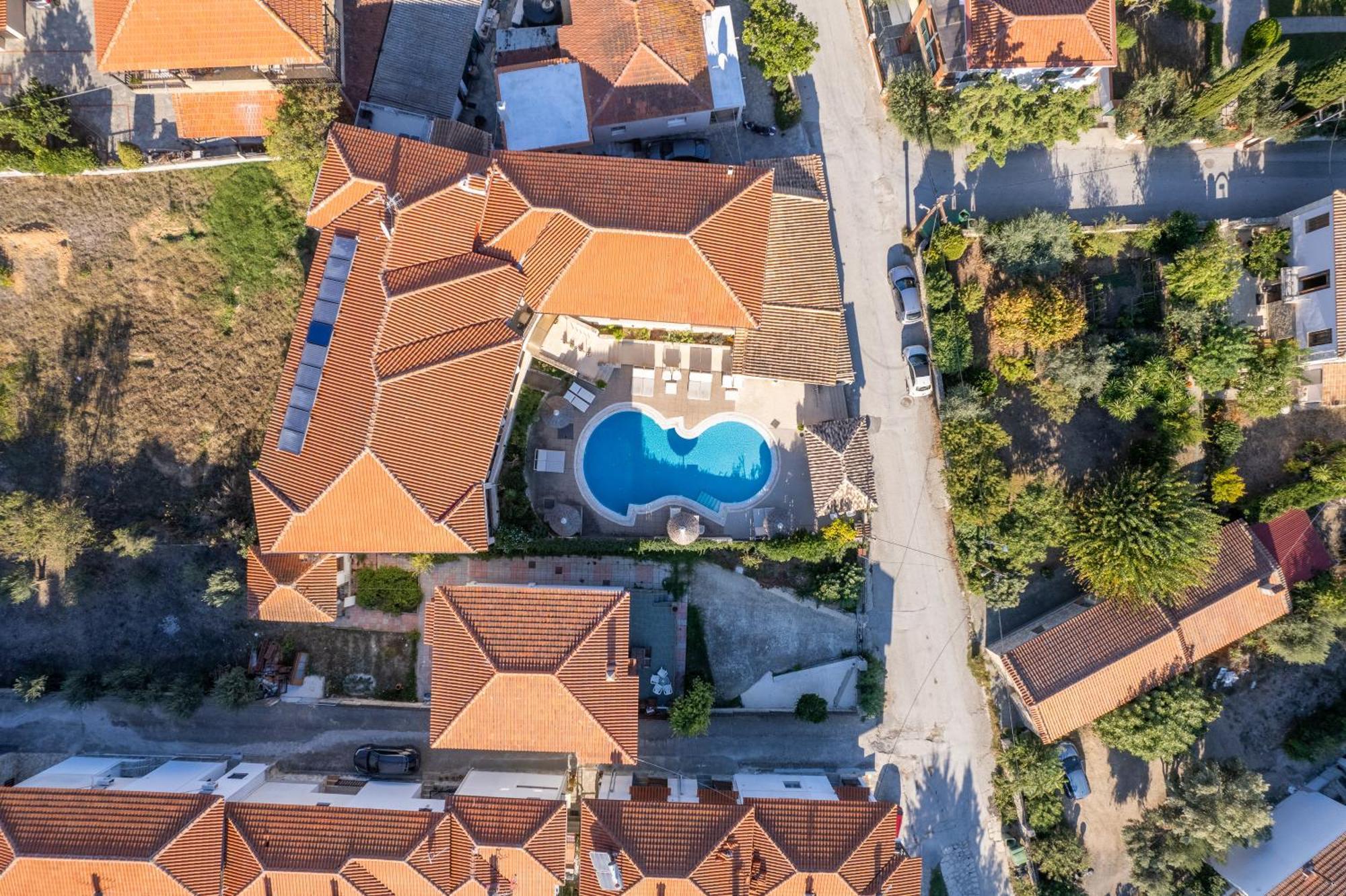 Stamos Hotel Afytos Exteriör bild
