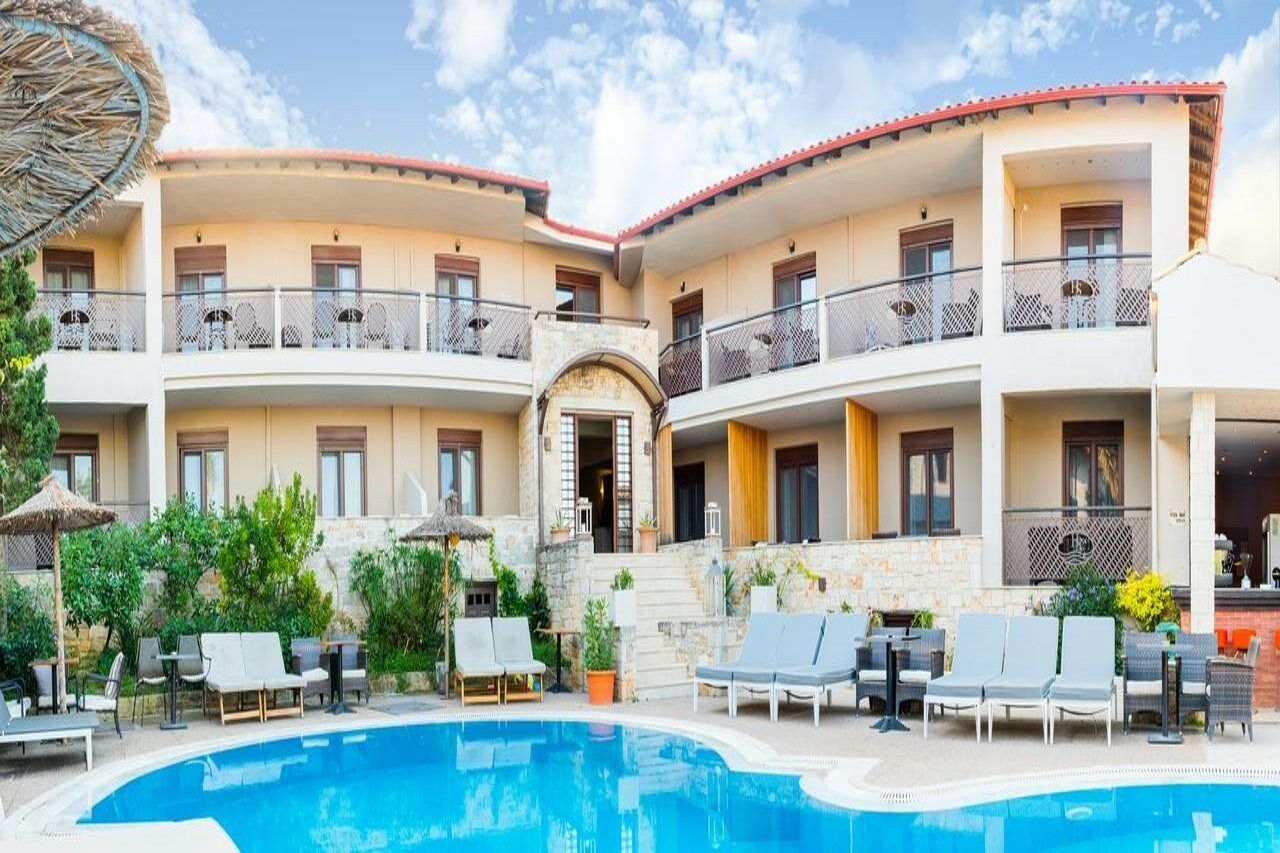 Stamos Hotel Afytos Exteriör bild